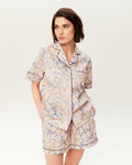 Women's Pajama Set PJSH-001 Floral Print