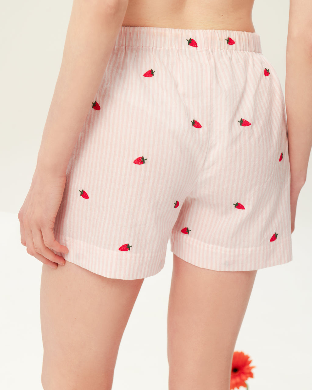 Women's Pajama Set PJSH-007 Strawberry