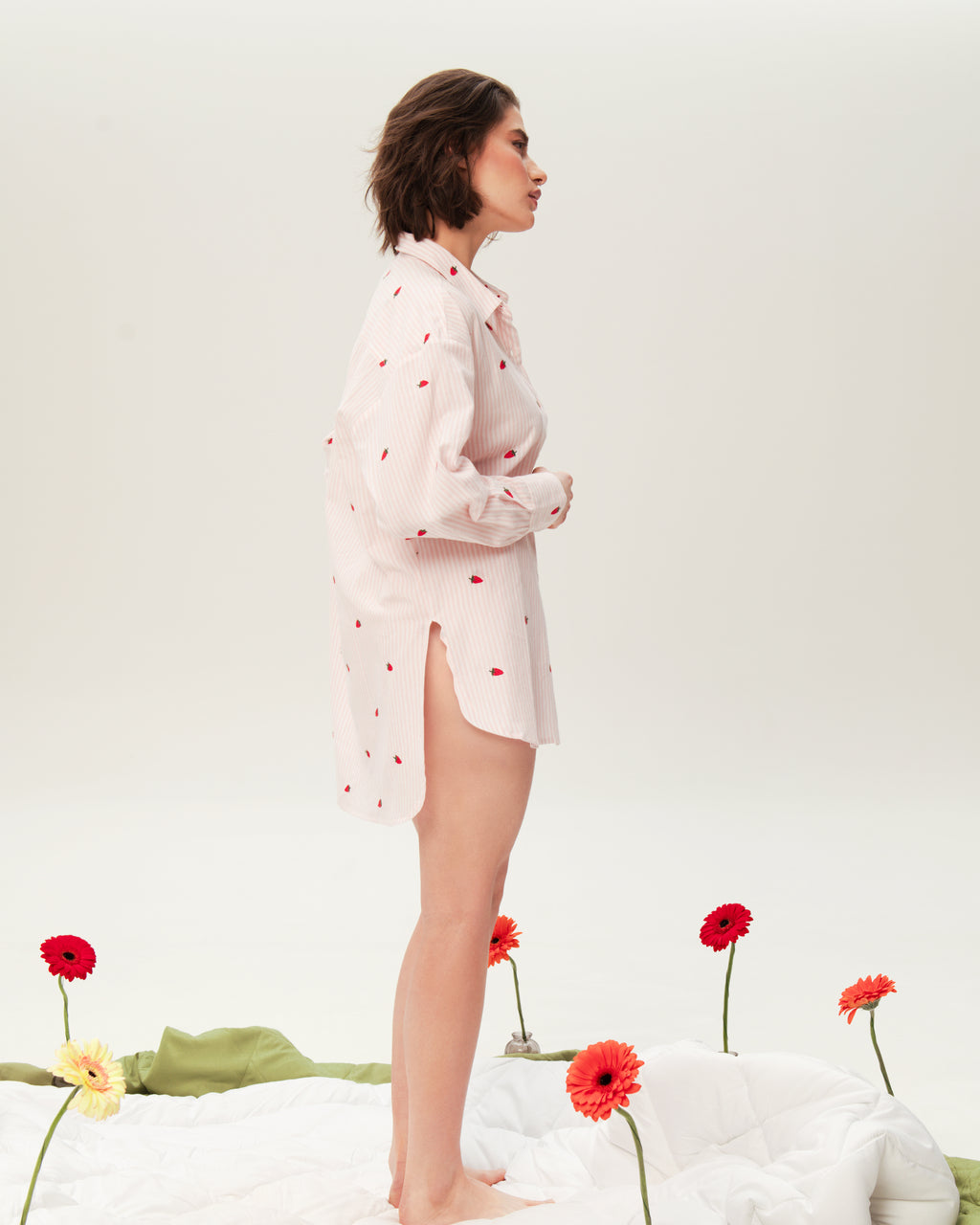 Sleep Shirt SHLS-001 Strawberry