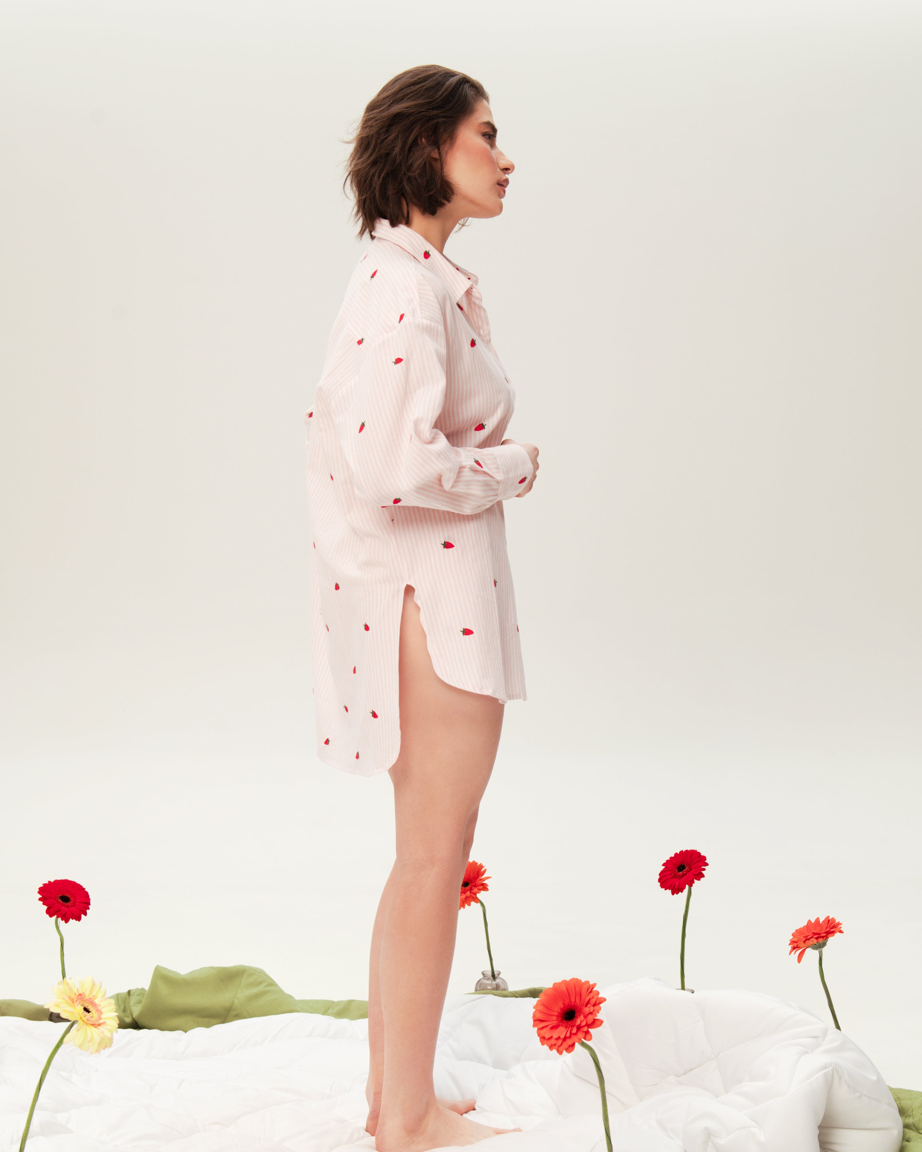 Sleep Shirt SHLS-001 Strawberry