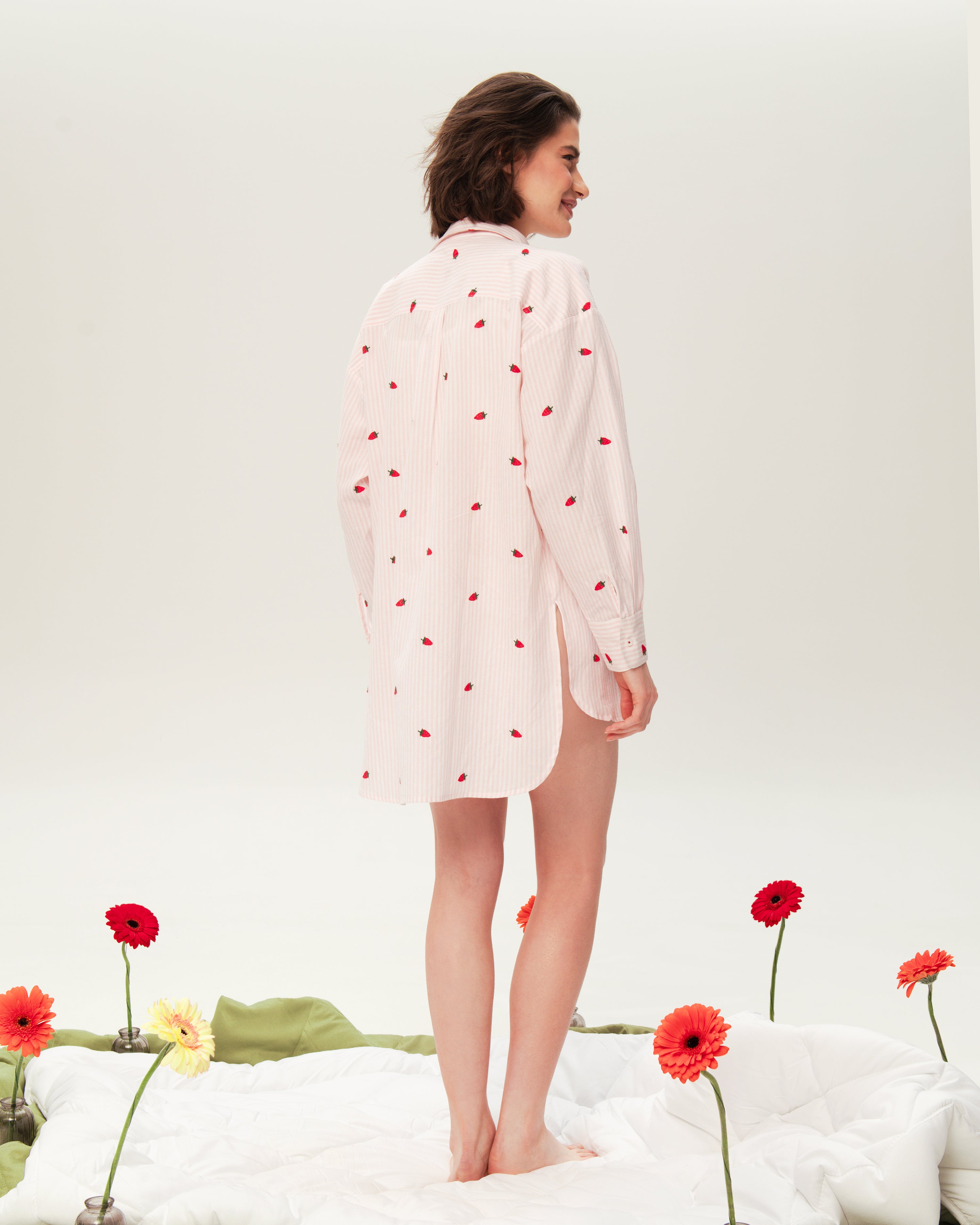 Sleep Shirt SHLS-001 Strawberry